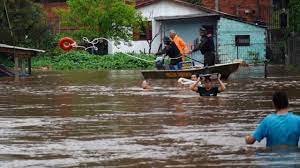 Chuva extrema de até 300 mm ou mais trará alagamentos e cheias de rios no RS