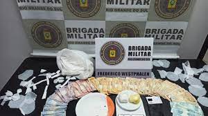 Brigada Militar prende casal por tráfico de entorpecentes em Frederico Westphalen