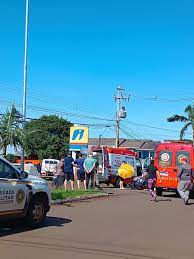 Acidente deixa duas pessoas feridas no Bairro de Padre Gonzales em Três Passos