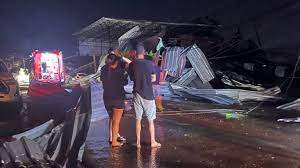 Temporal causa destruição em Giruá