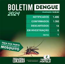 Tenente Portela chega a 1.392 casos positivos de dengue